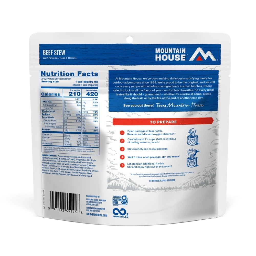 Mountain House Beef Stew, 6-Pack: image 2